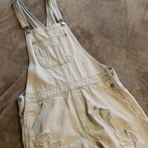 American Eagle Overall Shorts